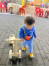 酷骑儿童滑步车1-3岁小月龄宝宝学步车轻便环保材质静音耐磨B1酷骑绿 实拍图