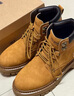 海澜之家HLA新年礼物情侣靴大黄靴男舒适秋冬马丁靴子男 T249土黄色42 实拍图