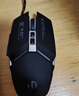 英菲克（INPHIC）W2 鼠标游戏鼠标轻音鼠标鼠标有线CF绝地求生吃鸡LOL 宏定义 经典黑 实拍图