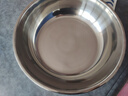 【不锈钢】和面盆厨房烘焙家用火锅盆洗菜打蛋汤锅盆醒面盆料理盆 32cm【热卖款】不锈钢 和面盆 实拍图