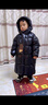 高梵黑金儿童鹅绒服6.0黑金宝贝2026新款精灵帽长款鹅绒服羽绒服外套 YT黑色 130 【40-56斤 飞天鹅绒 150g】 实拍图