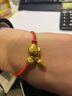 六福珠宝新年礼物 足金满天星黄金转运珠路路通串珠 计价 约0.95克 实拍图