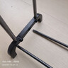 衣架落地卧室家用双杆晾衣架挂衣架子室内衣服衣帽架加粗阳台衣杆 150cm黑【双杆+置物架】 实拍图