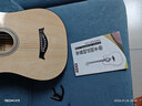 相思鸟 民谣吉他38寸初学者入门男女吉他乐器 亮光原木色 实拍图