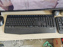 罗技（Logitech）MK220 键鼠套装 无线键鼠套装 办公键鼠套装  多媒体键鼠套装 带无线2.4G接收器 黑色 实拍图
