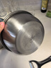 美厨（MAXCOOK）304不锈钢盆筛四件套 加大加厚调料盆洗菜盆 米筛味斗套装MCWA559 实拍图