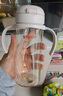 贝亲（Pigeon）自然成长翻盖直饮吸管 大童奶瓶330ml 经典款 18月+  AA278 实拍图