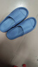 【踩屎感居家拖鞋】浴室男女拖鞋轻便防滑居家凉拖鞋鞋子男 深蓝色 42-43 实拍图