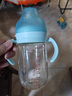 好孩子（gb）儿童水杯学饮杯学生吸管杯幼儿园上学水杯带手柄240mL-蓝色 实拍图