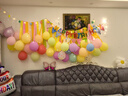 新新精艺生日装饰儿童生日周岁气球套装场景装饰布置派对氛围感拍照道具 实拍图
