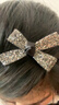 AJIDOU阿吉豆发夹ins风时尚简约蝴蝶结仿水晶刘海夹线下同款新年礼物 实拍图