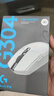 罗技（G）G304 LIGHTSPEED无线鼠标 游戏鼠标 轻质便携 绝地求生FPS鼠标英雄联盟LOL吃鸡 生日礼物 白色 实拍图
