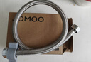 九牧（JOMOO）不锈钢金属编织软管冷热进水软管水管马桶热水器软管 80CM 实拍图