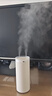 几素桌面加湿器迷你卧室宿舍床头家用空气加湿器车载加湿器无线usb充电便携纯净加湿送女男友生日礼物 白色插电款【4根滤芯+双倍健康加湿】 实拍图