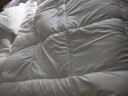 京东京造大白被100%原生纤维A类磨毛保暖春秋被子四季被芯3斤学生宿舍1.5m 实拍图