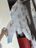 贝肽斯婴儿睡袋暖姜恒温儿童分腿睡袋婴幼儿防踢被睡衣四季双层 萌兔M 实拍图