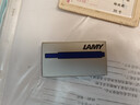 LAMY凌美 非碳素一次性墨囊 钢笔用便携式 德国原装官方 蓝色T10-BL5支装 实拍图