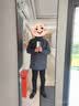 京东京造羽绒服男短款男士连帽滑雪服派克服外套男新年衣服 深海蓝 L 实拍图