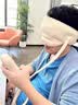 KDISV德系头部按摩仪器电动仿真人手按摩头皮按摩仪舒缓经络全自动眼部热敷生日礼物送父母爸妈老人 至尊款【全位六区连帽-杏色】深层头部按摩+热敷护眼 实拍图
