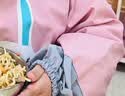 9i9宝宝围兜婴儿吃饭围嘴纯棉防水防脏口水兜柔软食饭兜罩衣2件A464 实拍图