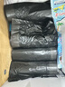 妙洁抽绳垃圾袋黑白两色45*50cm160只单面1.2丝点断式中号加厚厨房用 实拍图