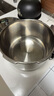 苏泊尔（SUPOR）304不锈钢5.2L压力锅22cm【2-4人适用】快煮防爆高压锅电磁炉通用 实拍图