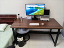 雅美乐电脑桌书桌学习桌实木芯桌子 简易家用办公电竞电脑桌台式工作台 实拍图