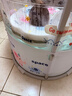 iuu婴儿游泳桶免安装 儿童洗澡桶 可折叠泡澡桶家用新生儿游泳池浴桶 【免安装透明】巨无霸+泳圈+收纳 母婴级面料，耐磨稳固防变形 实拍图