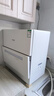 松下（Panasonic）台式洗碗机【二代独立烘干】 软水系统 80℃高温除菌 洗烘一体 热风烘干 家用台面独立式刷碗机H1D 实拍图