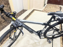 金武端自行车成人山地车公路赛车单车骑行变速超轻越野中学生初中青少年 顶配升级版-辐条轮-黑白色 27.5寸24速 实拍图