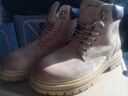 Dickies男士马丁靴高帮时尚男靴工装靴情侣靴男 42 -男款 黄棕 实拍图