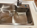 欧琳（OULIN）京东集采水槽大单槽厨房洗菜盆304不锈钢拉丝洗菜池一体盆大容量 实拍图