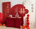 莱邦宸 订婚布置全套 2026新款订婚场景布置全套背景板布置套装装饰 定制款/桃之夭夭豪华 实拍图
