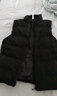 【清仓捡漏】马甲男士休闲百搭加厚秋冬防寒保暖坎肩加棉背心 黑色 XL 建议120-135斤 实拍图