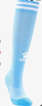 卡尔美（KELME）儿童长筒足球袜加厚毛巾底防滑比赛训练运动高筒袜子青训 天蓝 实拍图