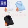 罗蒙（ROMON）保暖衬衫男士装秋冬季加绒加厚款免烫抗皱衬衣白色长袖商务 白色(一件装) 加绒 XL 实拍图