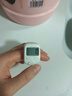 善扬滚珠智能手指电子计数器佛念珠手动拨珠子手指按电子显数数点记数器可换电池 戒指计数器夜光款-白 实拍图