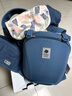 babycare腰凳婴儿背带多功能减震四季抱娃神器解放双手透气轻薄款 格里蓝 实拍图