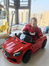 乐威普奔驰授权儿童电动车遥控四轮汽车宝宝礼物小孩玩具车可坐人摇摆车 实拍图