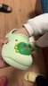 牧童儿童拖鞋夏男宝宝洞洞鞋软底女童卡通洗澡婴幼儿家居鞋奶龙绿160 实拍图