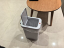 佳帮手脚踏垃圾桶10L家用脚踩+手按双开盖厨房卫生间厕所客厅卧室带盖 实拍图