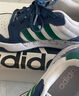 adidas ENTRAP美式校园风运动少年感复古篮球风板鞋男女阿迪达斯 白色/绿色/蓝色   38.5 实拍图