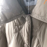 鸭鸭（YAYA）轻薄羽绒服女士短款秋冬季新款百搭时尚休闲小个子小香风排骨外套 卡其色 L 实拍图
