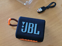 JBL GO3 音乐金砖三代 便携蓝牙音箱 低音炮 户外音箱 迷你音响  防水防尘 礼物音响  黑拼橙色 实拍图