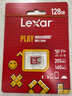 雷克沙（Lexar）128GB TF(MicroSD)存储卡 U3 V30 A2 读205MB/s 无人机运动相机监控拍4K switch掌机内存卡(PLAY)  实拍图