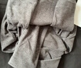 优衣库女装HEATTECH摇粒绒两翻领套头衫/长袖479608 32 深米色 M /160/84A 实拍图