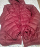 鸭鸭（YAYA）佟丽娅同款秋冬轻薄羽绒服女冬装短款鸭绒轻型薄款女士保暖外套K 酒红色 3XL (180) 实拍图