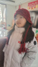真享帽子女春夏季毛线帽花朵手钩针织帽旅游拍照新疆西藏自拍出片Z868 实拍图