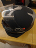 野马（YEMA）3C认证828S摩托车头盔男全盔冬季防冻保暖双镜片机车安全帽 四季通用 均码 亚黑+防雾贴片 实拍图