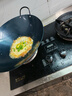荣事达（Royalstar）章丘手工锻打铁锅圆底无涂层不粘炒菜锅老式炒锅燃气灶无盖40cm 实拍图